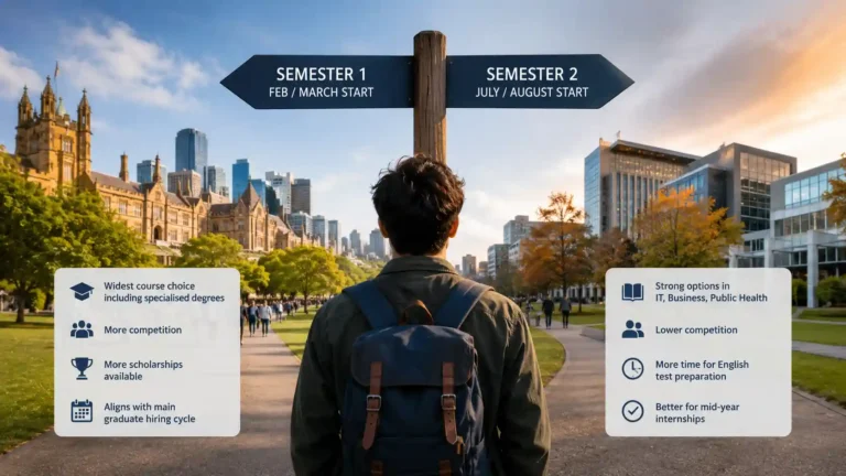 January vs July Intake in Australia